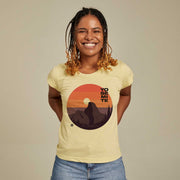 Recycled Polyester + Linen Women's T-shirt - Yosemite