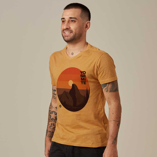 Recotton Men's T-shirt - Yosemite