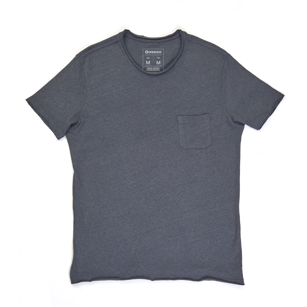 Linen Men's T-shirt - Graphite